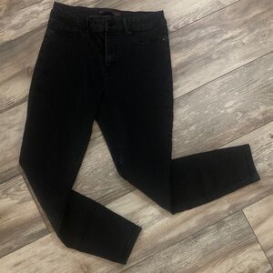 No Boundaries Womens Black Skinny Jeans Size 11 High Rise Full Length